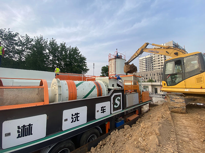 北京某土壤移动淋洗修复项目