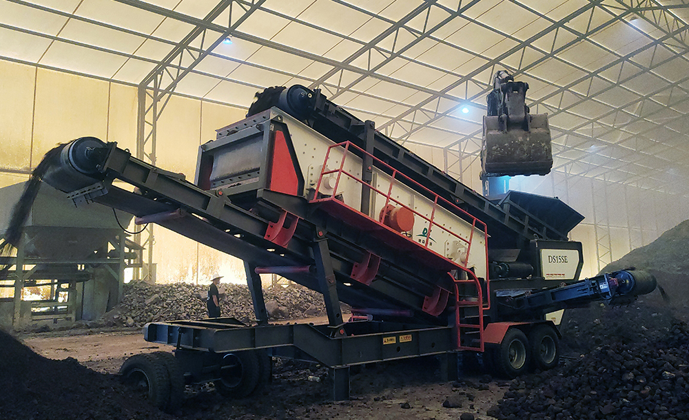 重庆某污染土壤筛分预处理